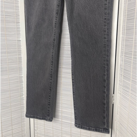 Madewell Curvy Perfect Vintage Jeans Black/Gray Size 25 High-rise - Picture 3 of 10